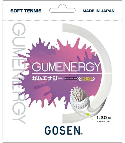 Amazon | ゴーセン(GOSEN) テニス 軟式 ガット ガムゾーン 1.27